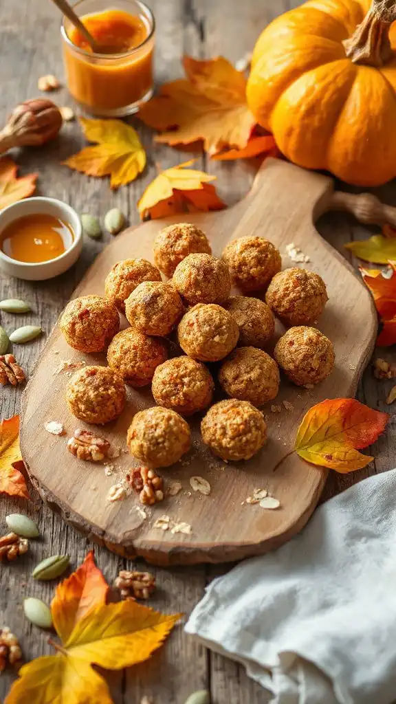 pumpkin oatmeal energy bites pumpkin oatmeal energy bites