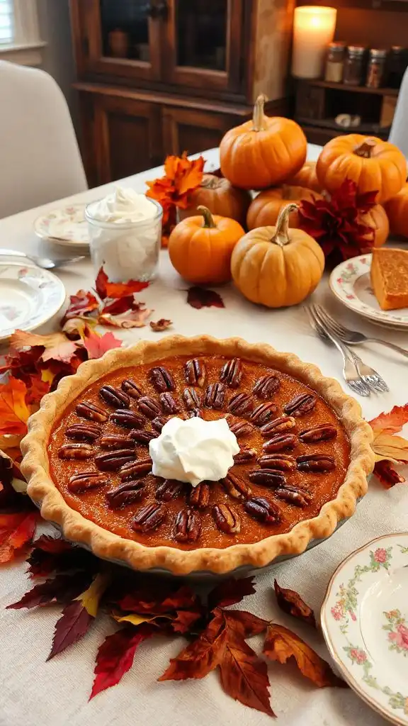 pumpkin pecan pie recipe