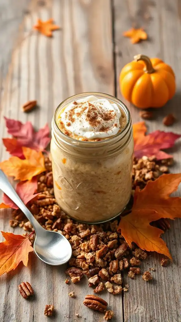 pumpkin pie protein oats