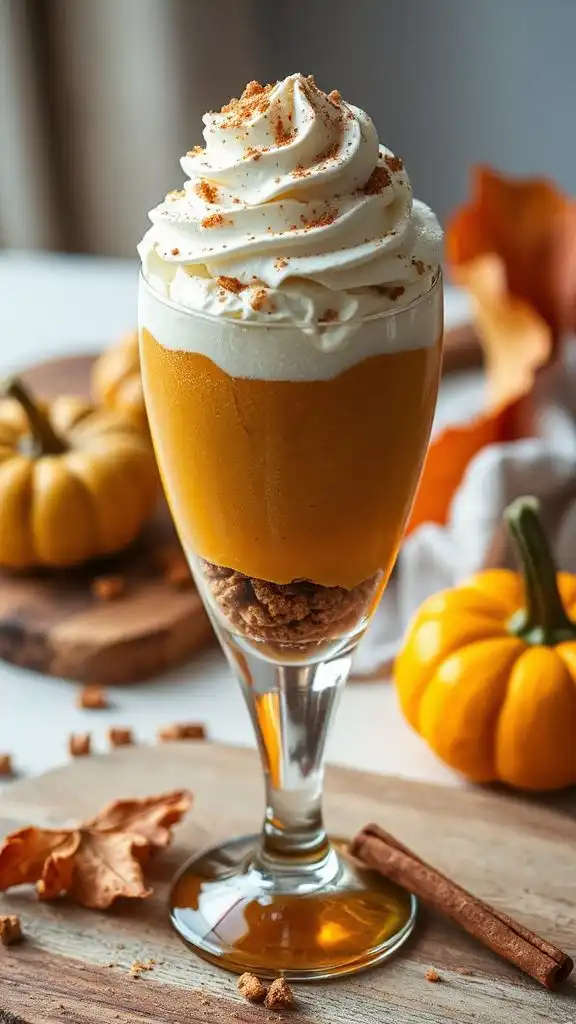 pumpkin pie yogurt parfaits