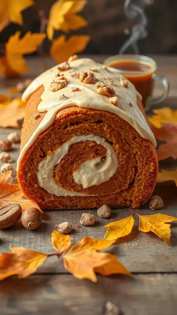 pumpkin roll cake recipe
