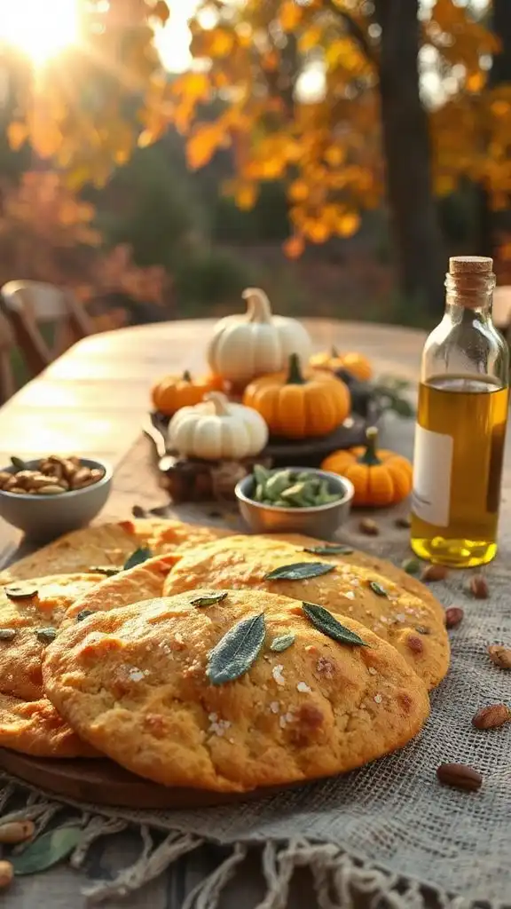 pumpkin sage flatbread recipe