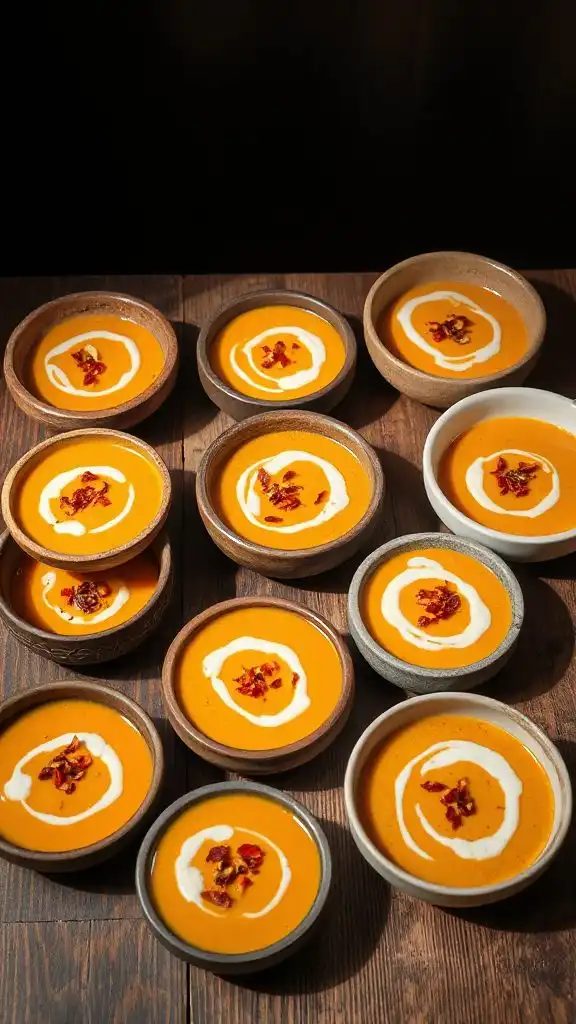 pumpkin soup with spice