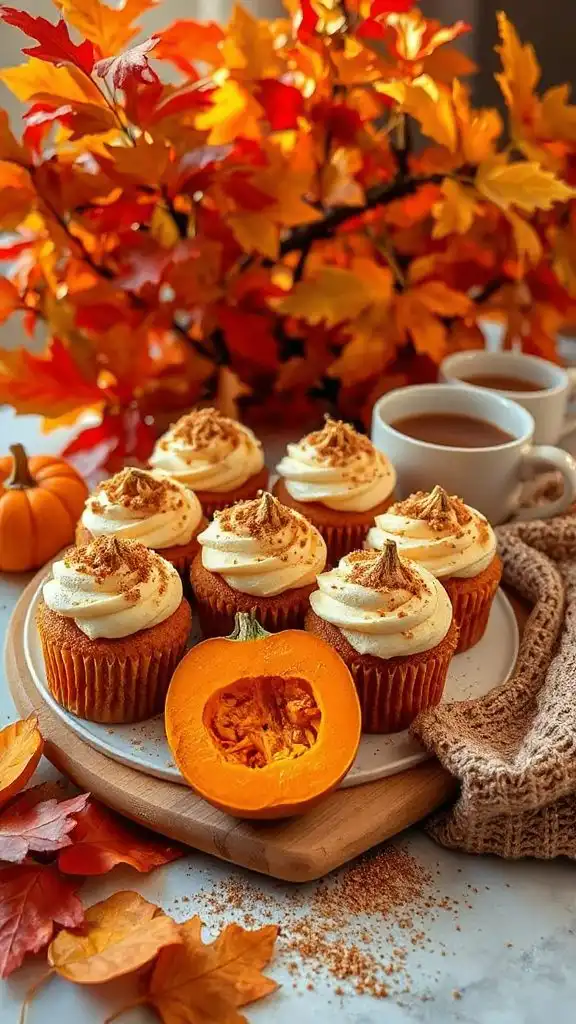 pumpkin spice cinnamon cupcakes pumpkin spice cinnamon cupcakes
