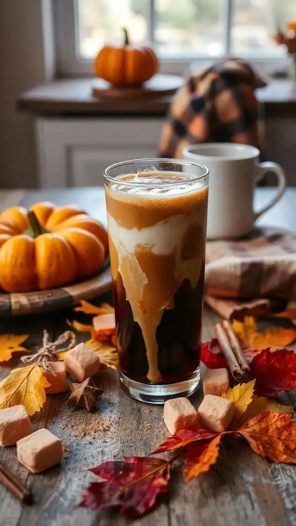 pumpkin spice cold brew delight pumpkin spice cold brew delight