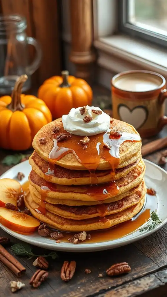 pumpkin spice pancake recipe