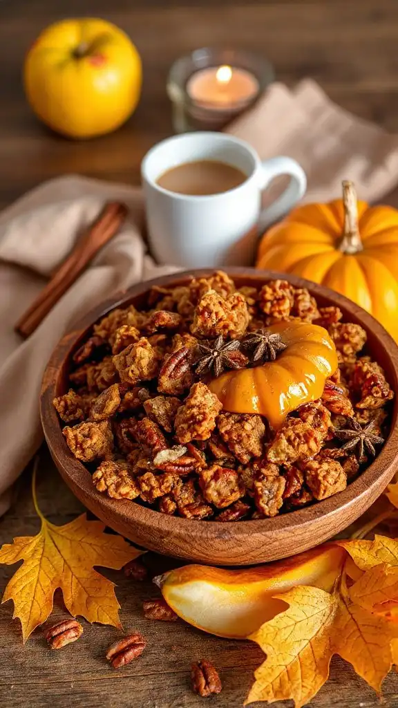 pumpkin spiced granola recipe
