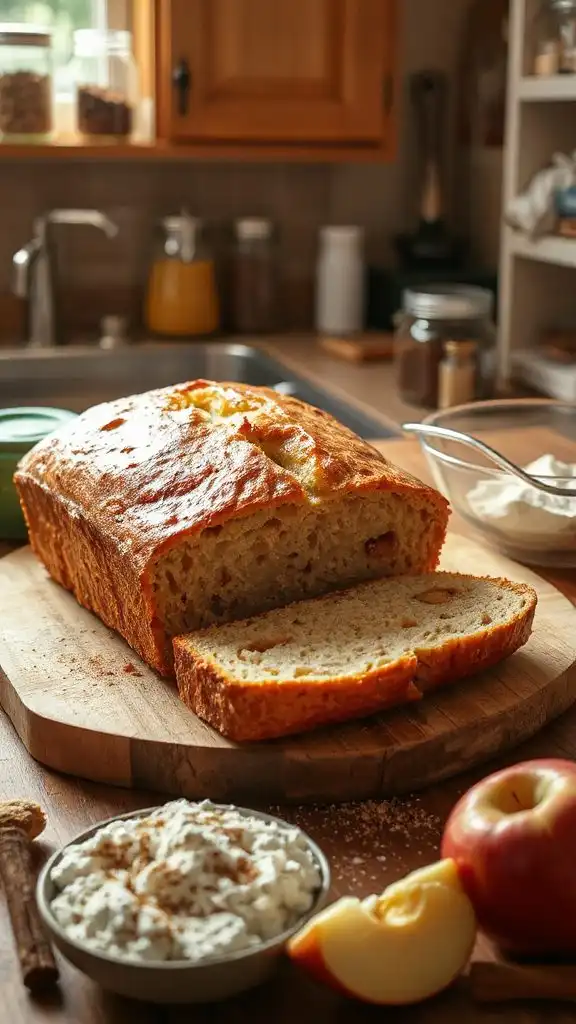 quick and easy apple bread