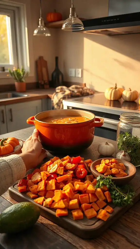 quick vegetable bean soup