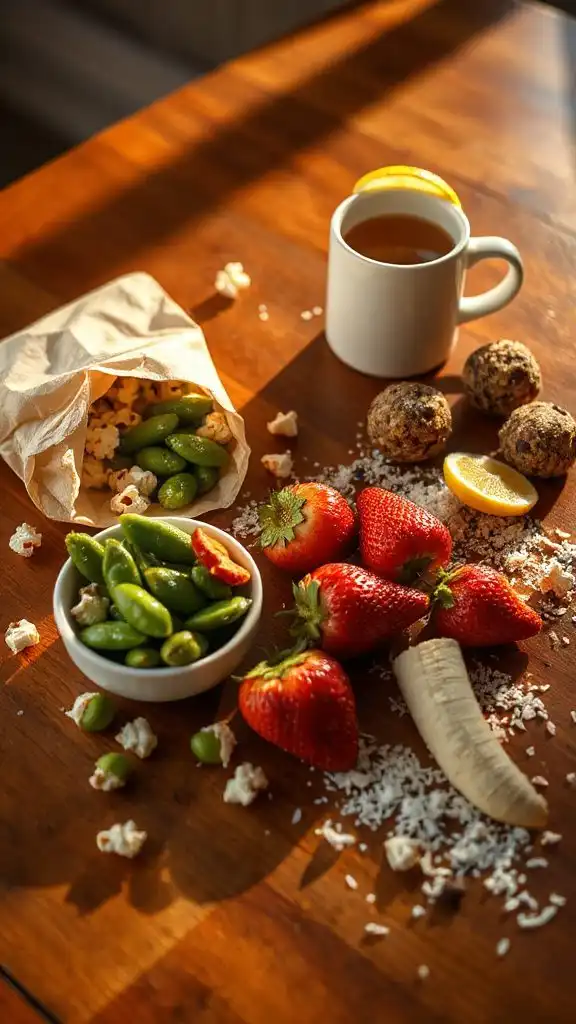 quiet study hall snacks