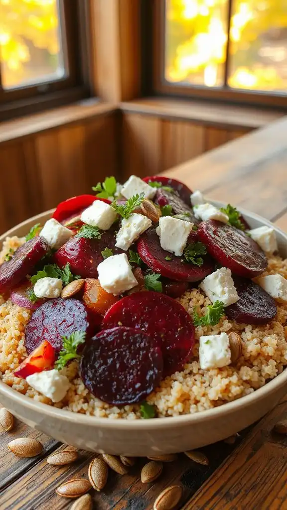 quinoa and beet salad recipe