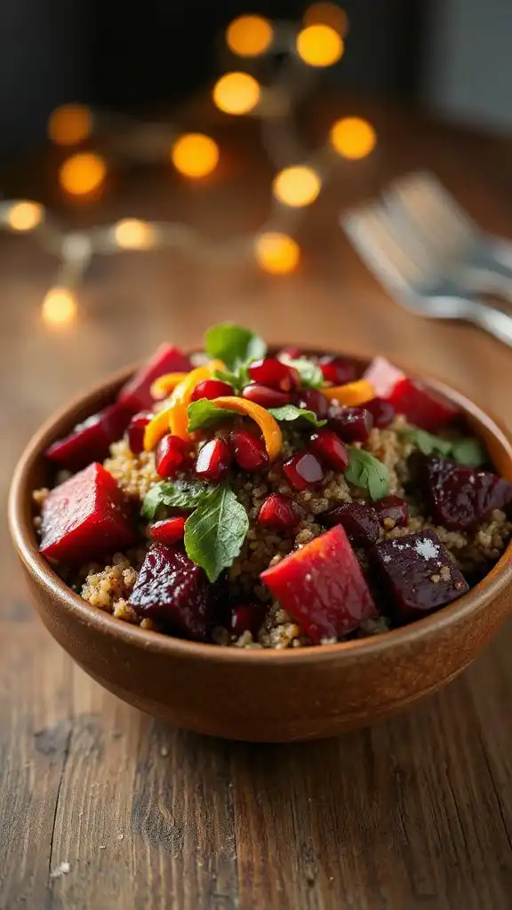 quinoa beet salad recipe