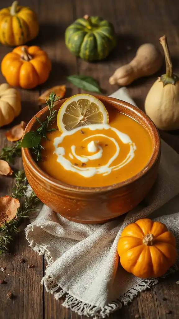 revitalizing lemon herb soup