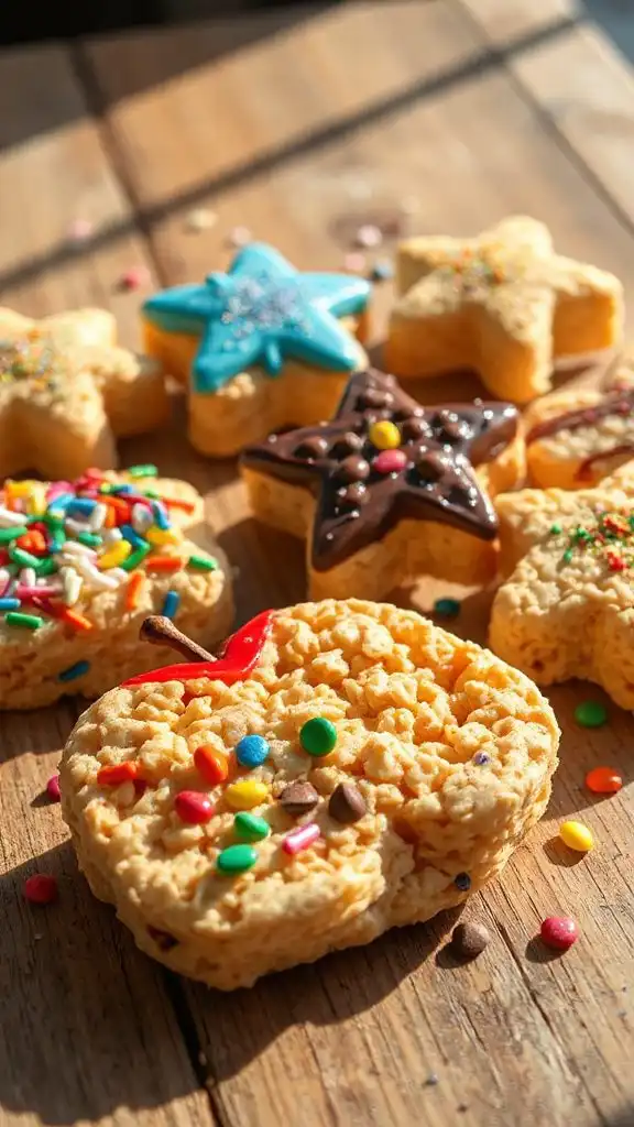 rice krispie treat ideas