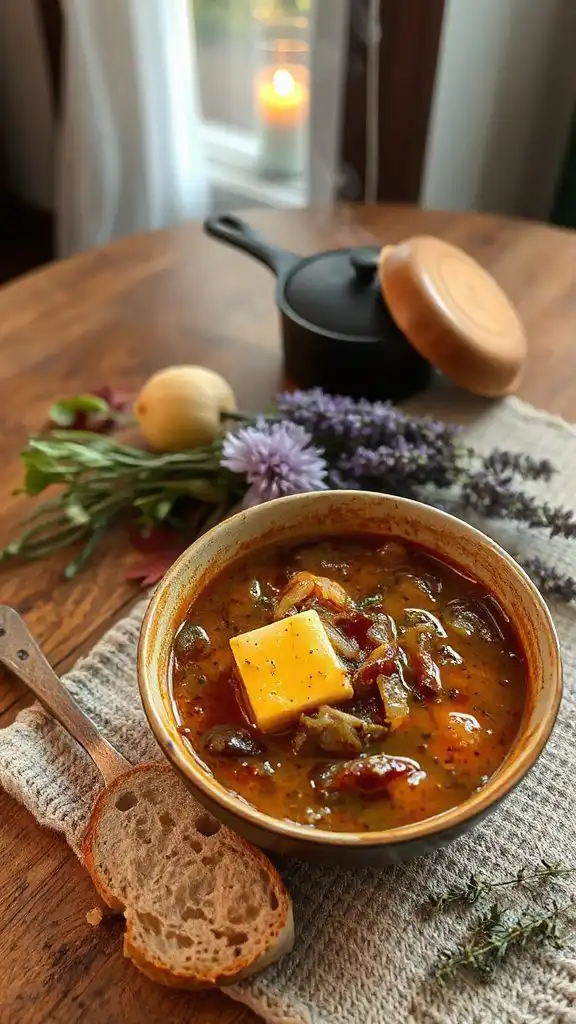 rich comforting french soup