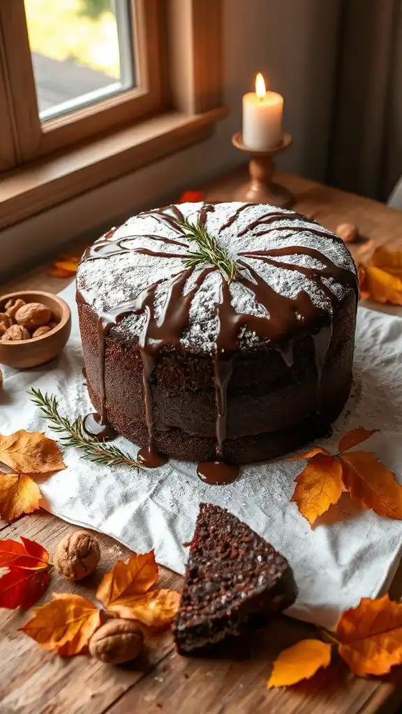 rich gluten free chocolate cake