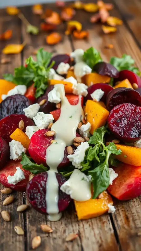 roasted beet salad recipe