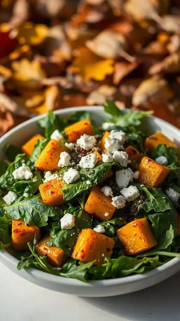 roasted butternut squash salad