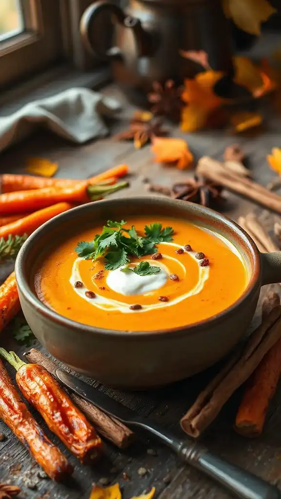 roasted carrot soup recipe