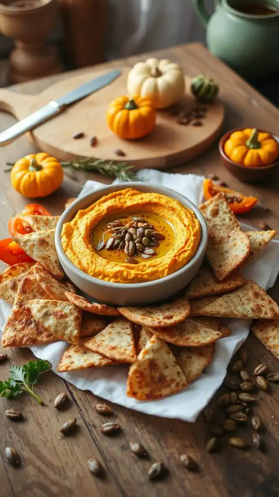 roasted pumpkin hummus recipe