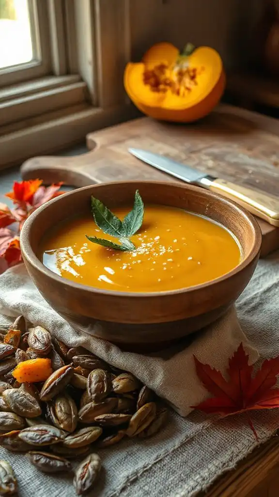 roasted pumpkin soup recipe