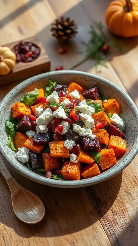 roasted root vegetable salad