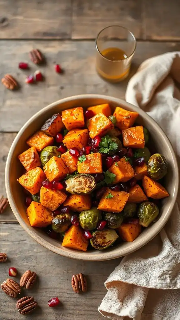 roasted sweet potato bowl