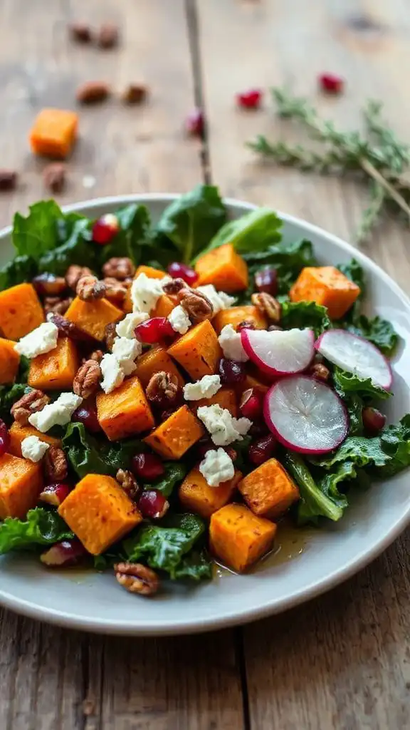 roasted sweet potato kale salad roasted sweet potato kale salad