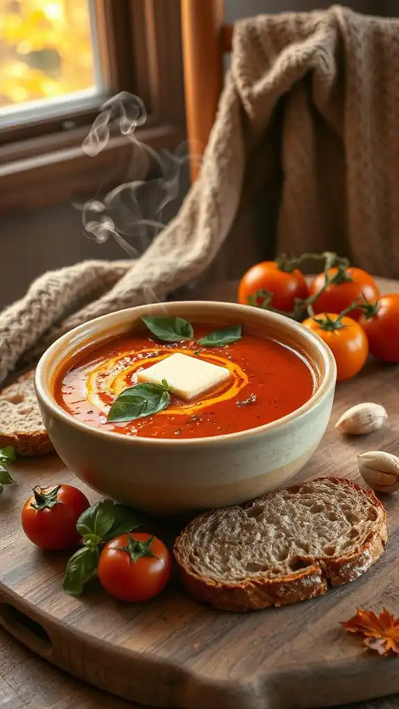 roasted tomato basil soup roasted tomato basil soup