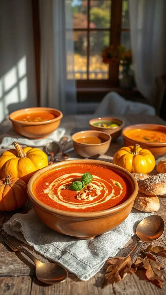 roasted tomato basil soup