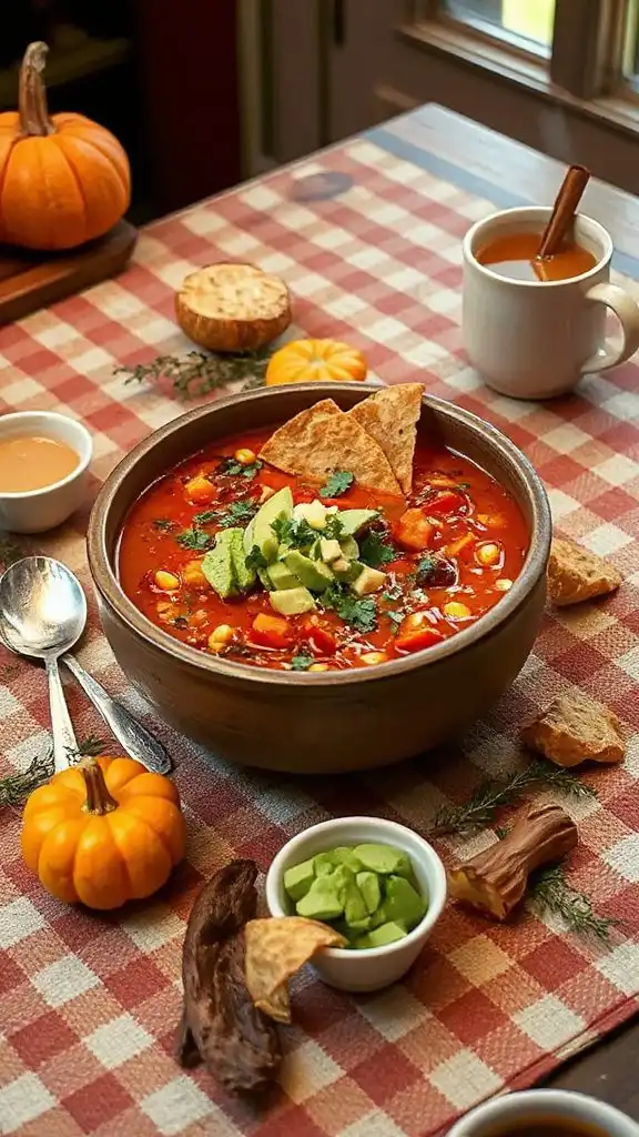 roasted tomato corn soup