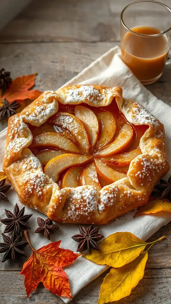 rustic pear galette recipe