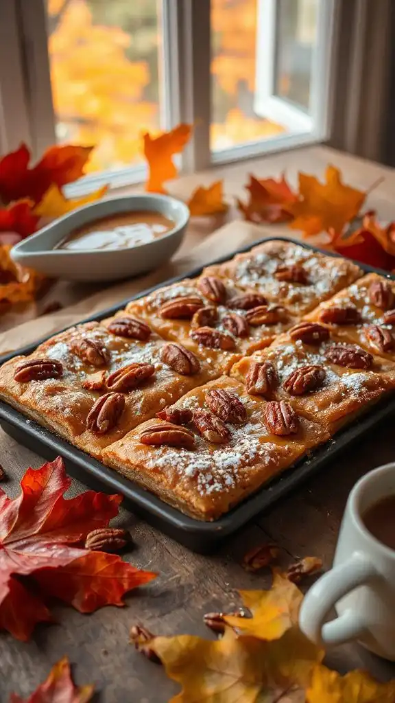 salted caramel pecan bars
