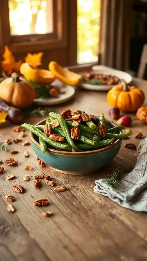 saut ed green beans with pecans saut ed green beans with pecans
