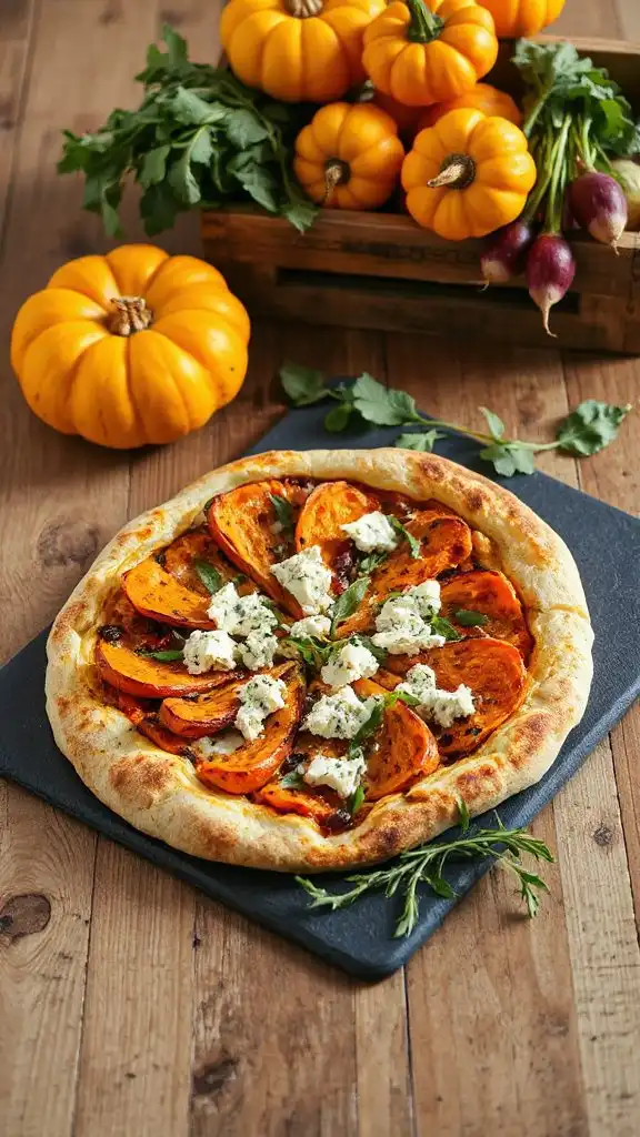 savory autumn pizza delight