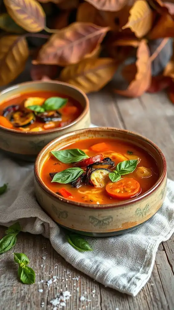 savory autumn tomato soup