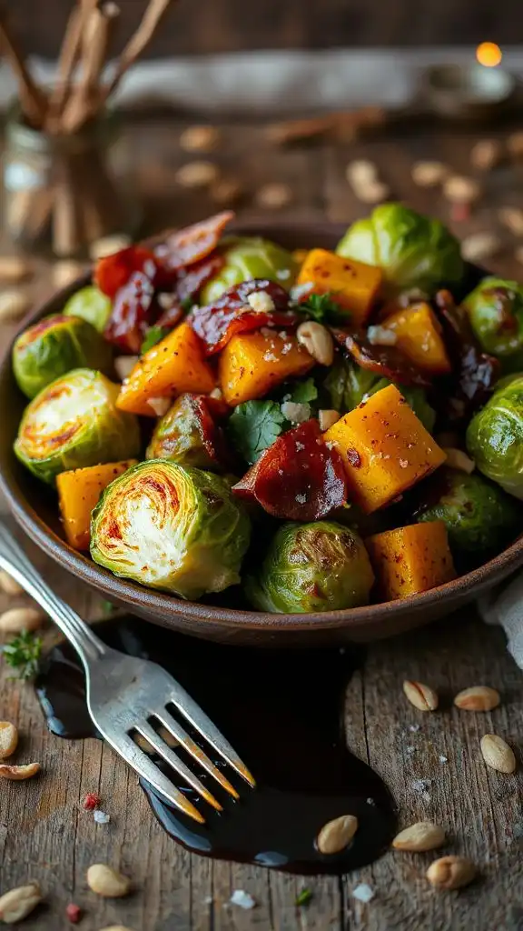 savory brussels sprout salad