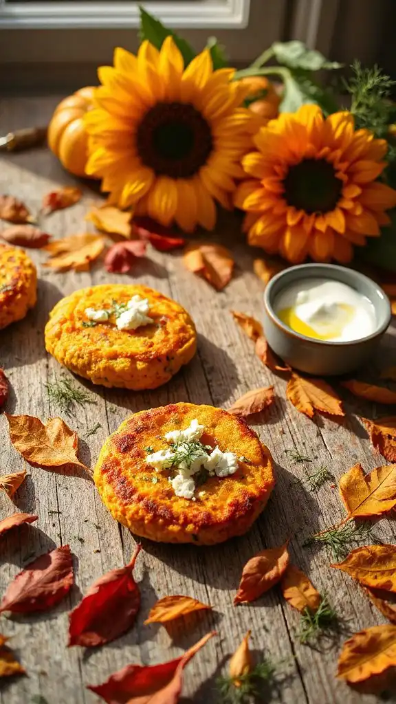 savory butternut squash fritters