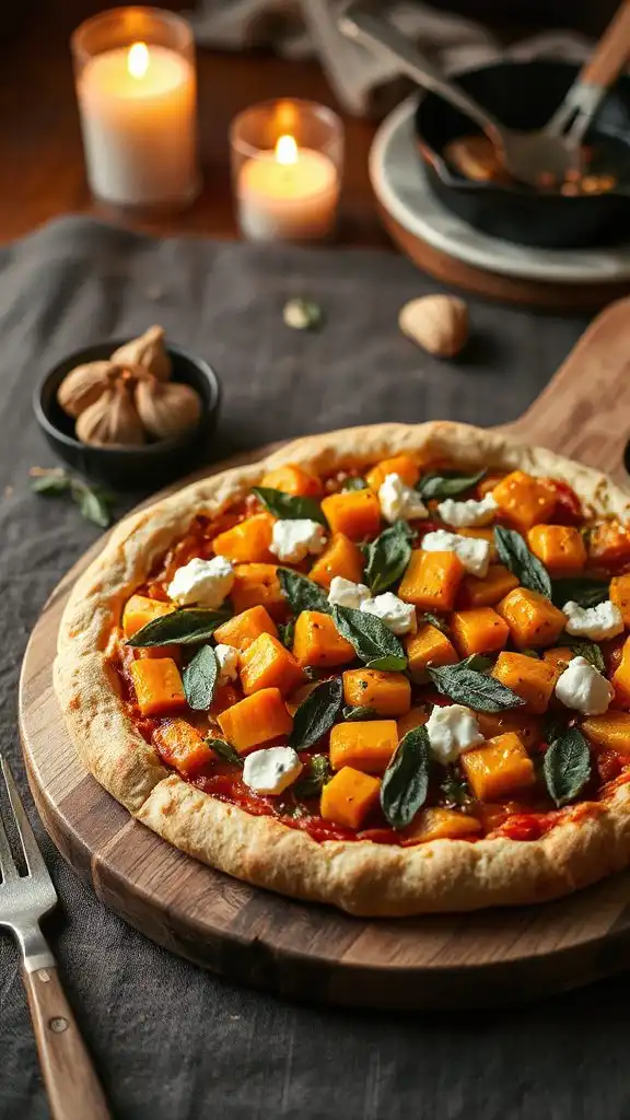 savory butternut squash pie