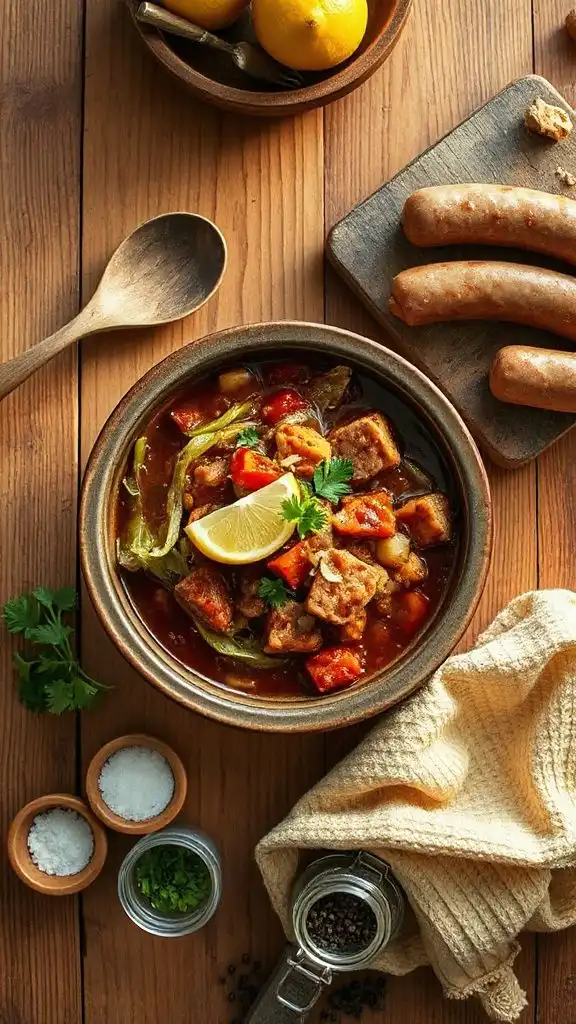 savory cabbage sausage chili savory cabbage sausage chili