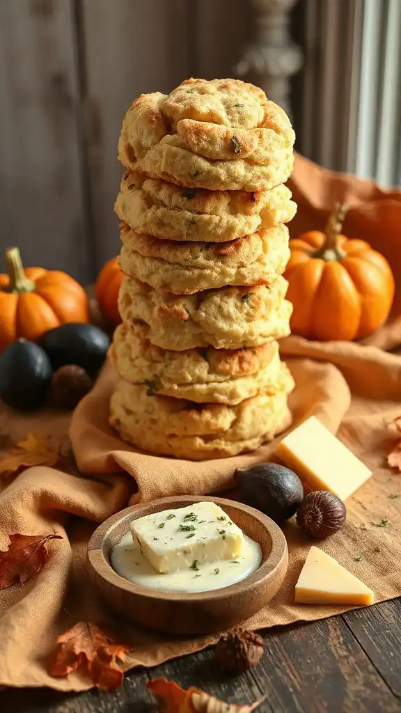savory herb cheese biscuits