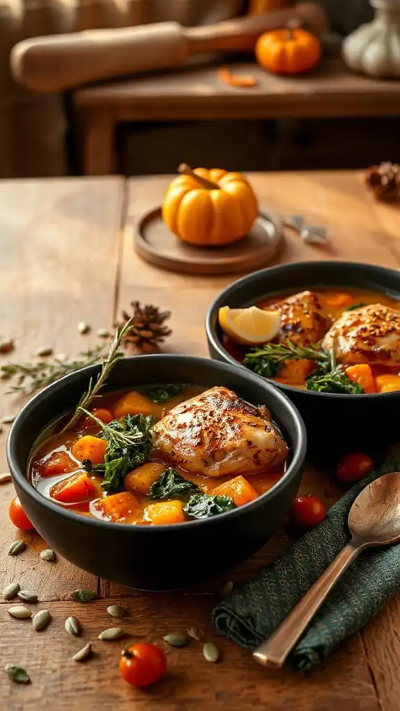 savory herb roasted chicken thighs
