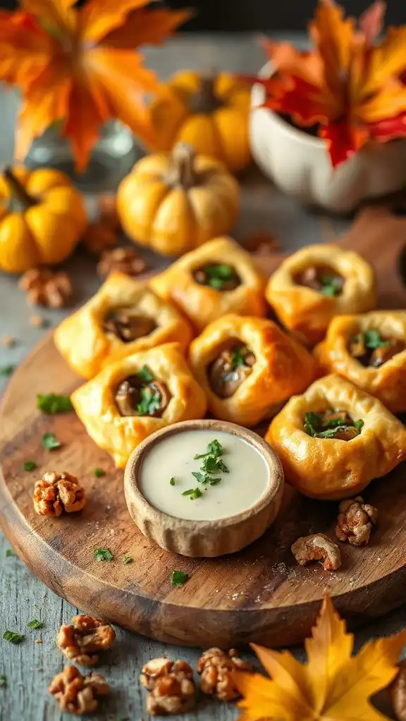 savory mushroom gruy re pastries