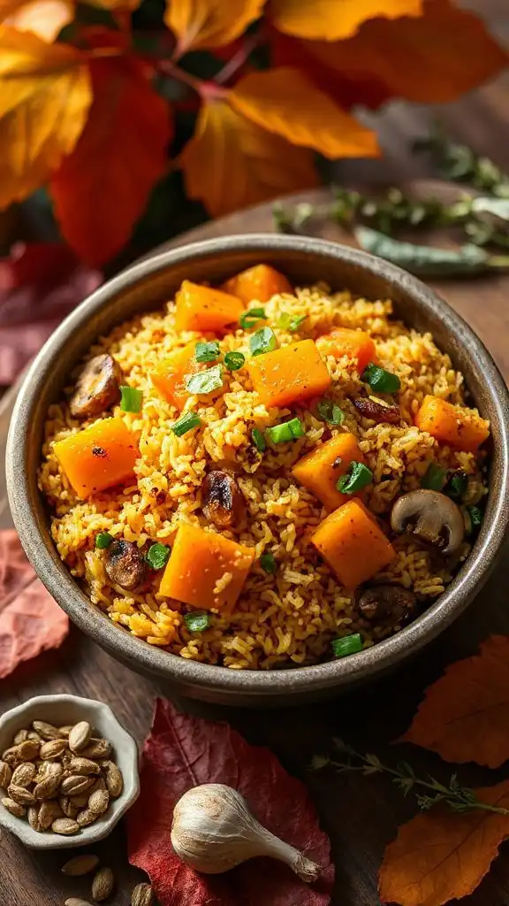 savory pumpkin fried rice