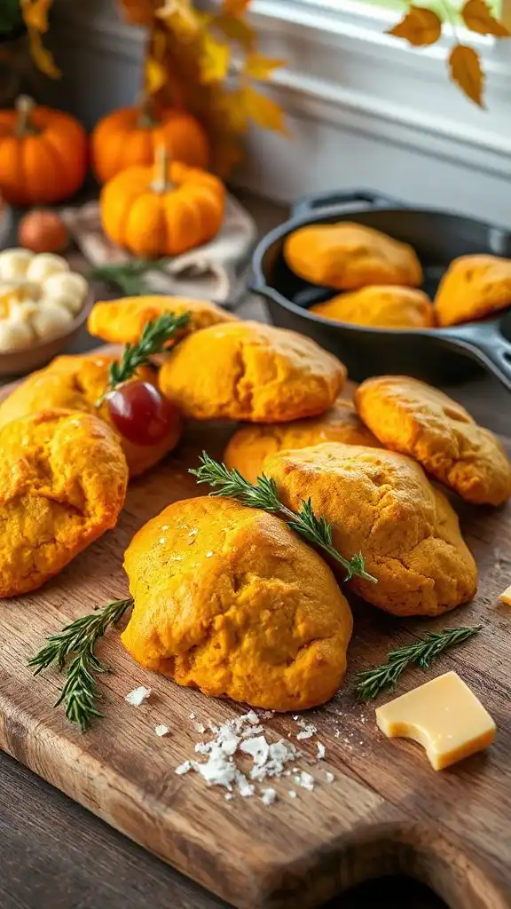 savory pumpkin scones recipe