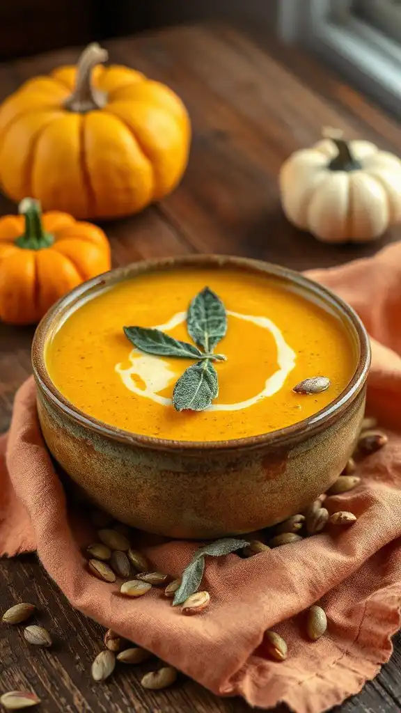 savory pumpkin soup recipe