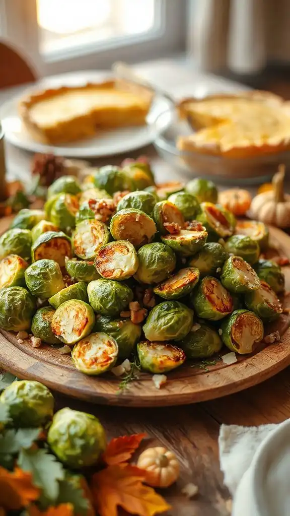 savory roasted brussels sprouts