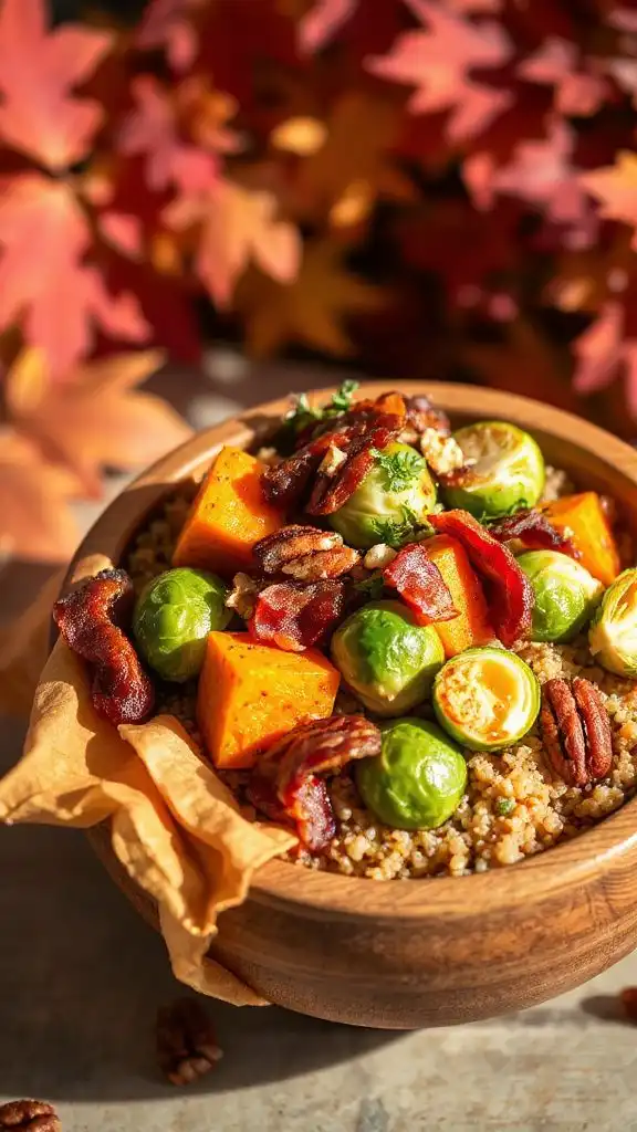 savory salad with quinoa