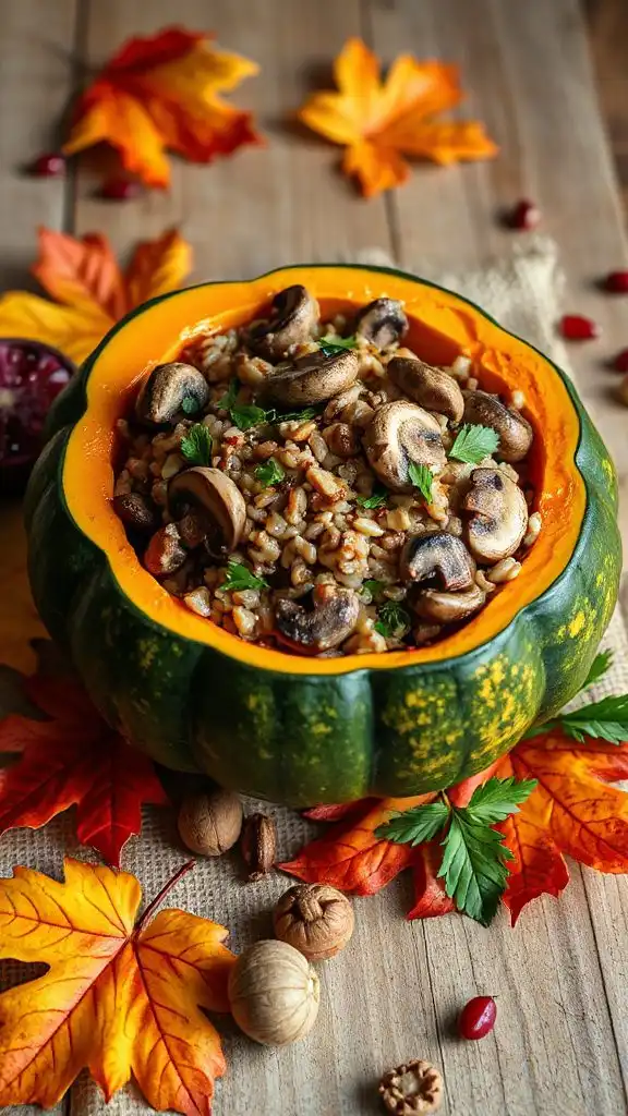 savory stuffing in squash savory stuffing in squash