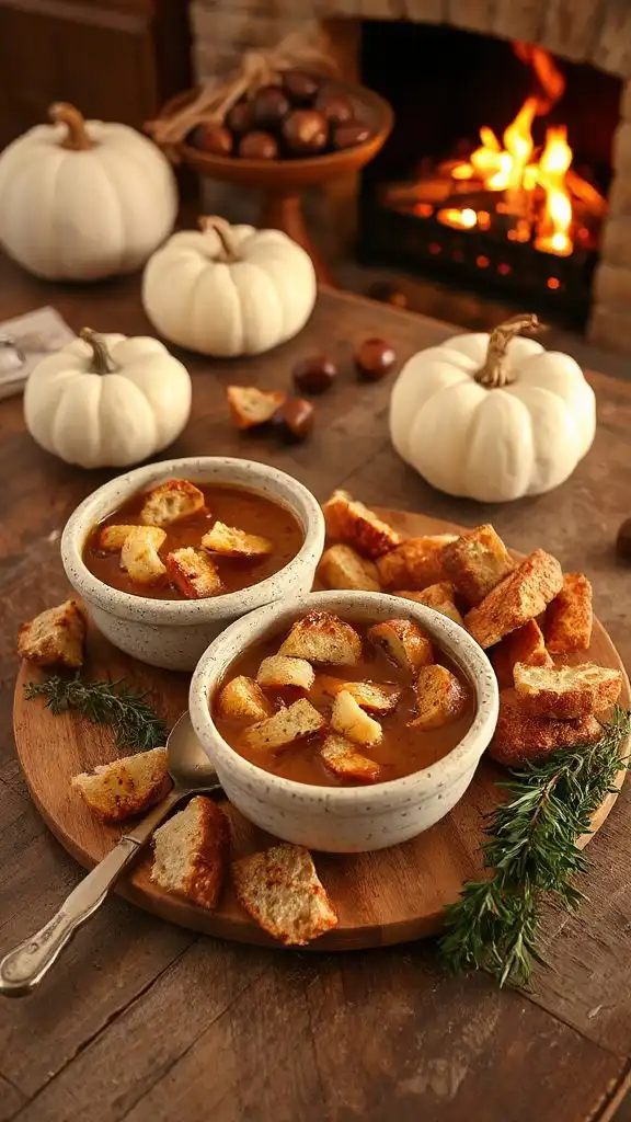 shallot based creamy soup